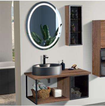NOVELLI 100 V31 Metal Doors, MDF Sides, Acrimer Elipso Washbasin