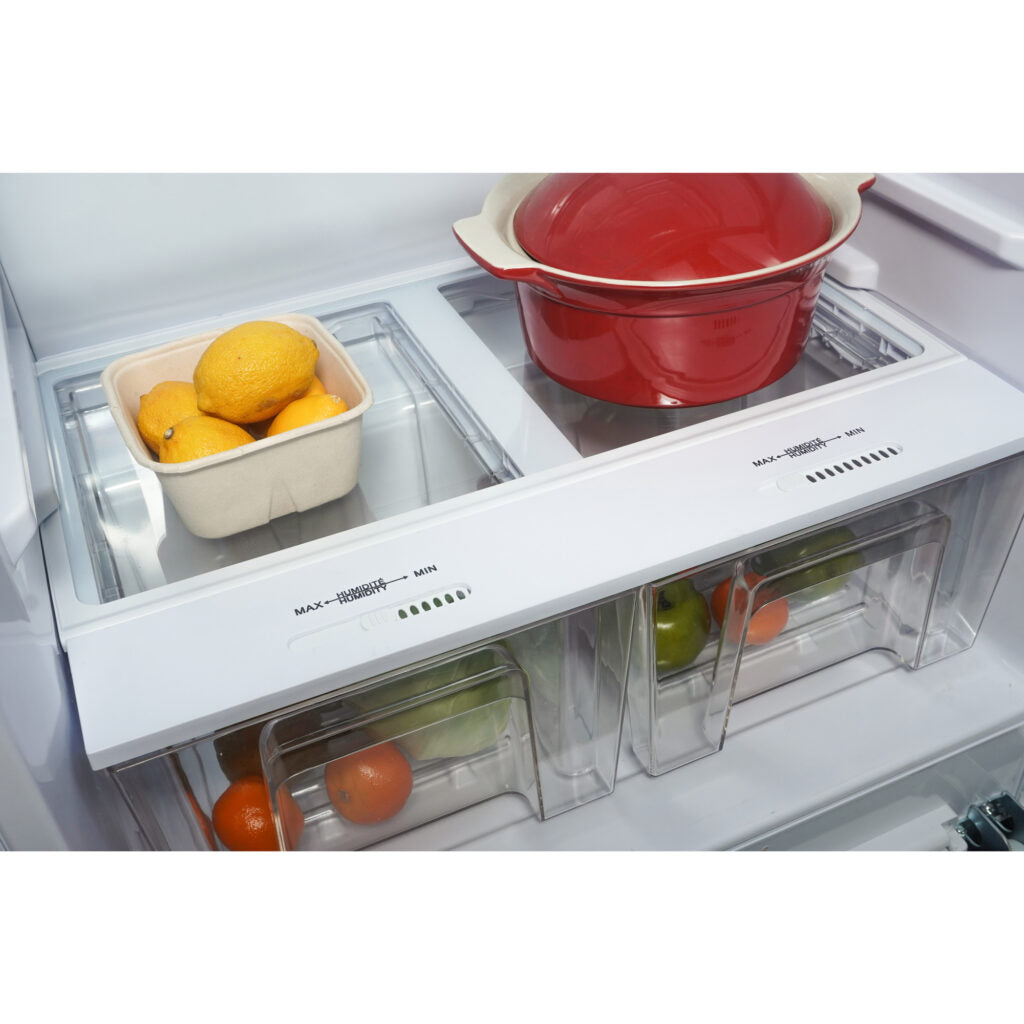 Danby Designer 17.0 cu. ft. Apartment Size Refrigerator – ENERGY STAR® Certified, Frost-Free, White