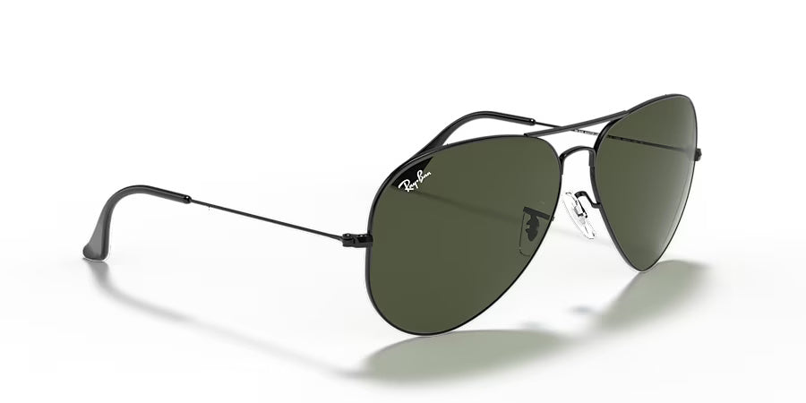 Ray-Ban RB3025 Aviator Total Black – Sleek All-Black Frame & Lenses