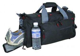 19" Sports Bag – Built-In Shoe Storage & Side Bottle Pocket