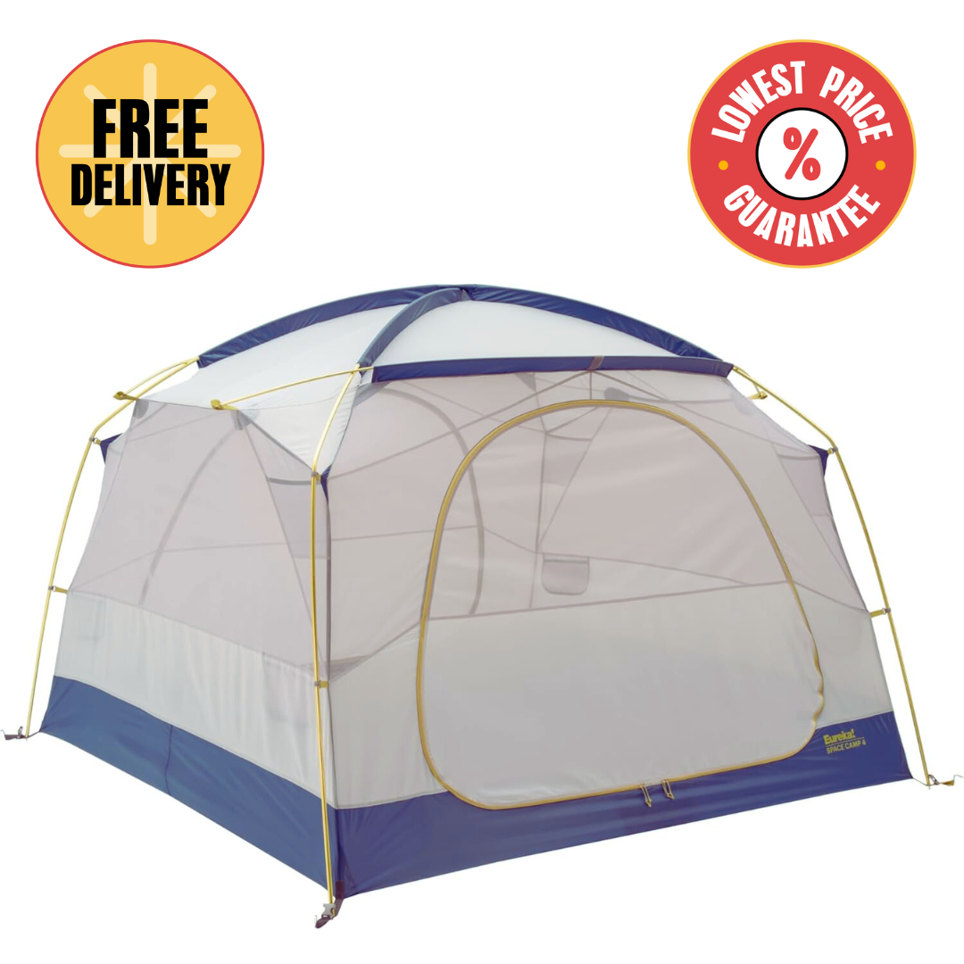 Eureka! Space Camp 6-Person 3-Season Camping Tent – Durable, Weatherproof, and Spacious