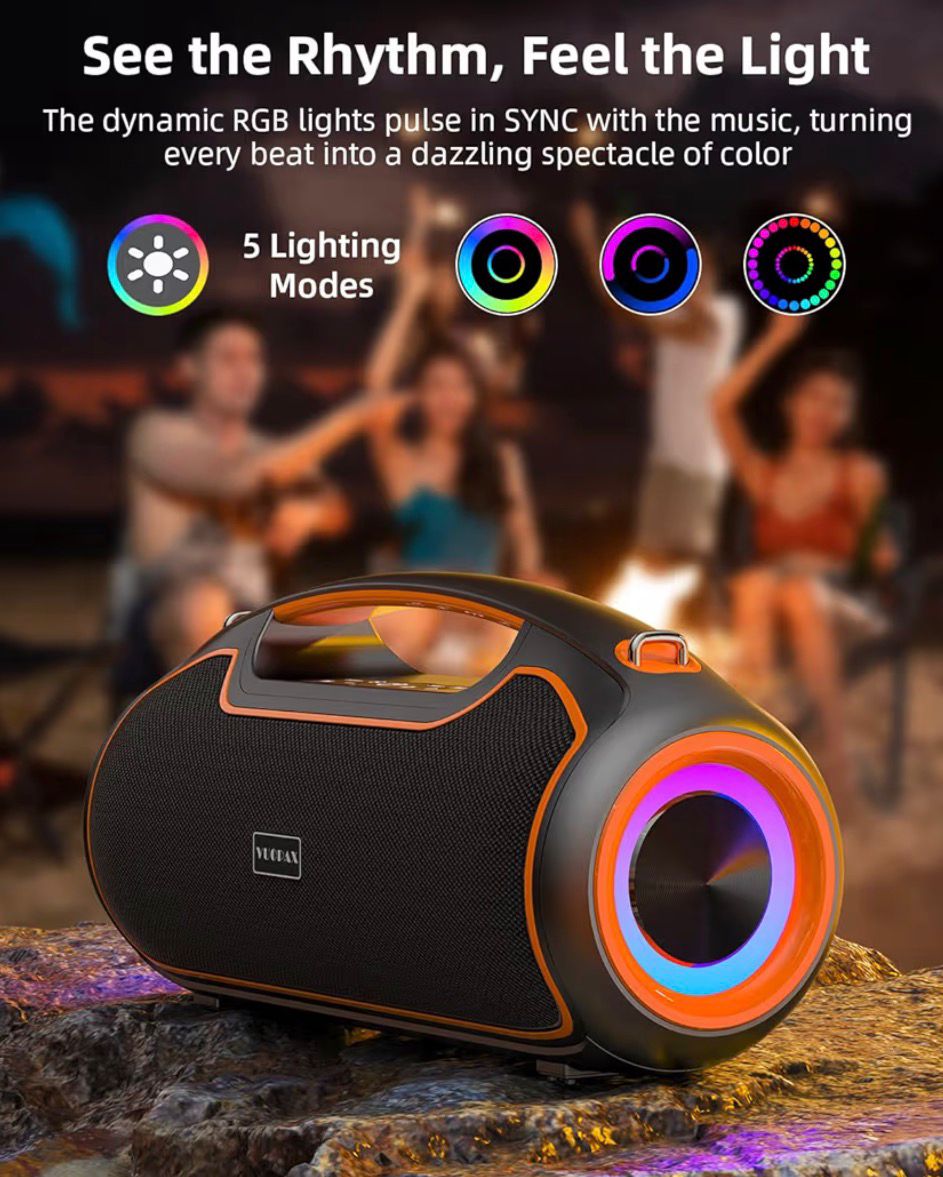 VUOPAX-Portable Bluetooth Speakers Wireless