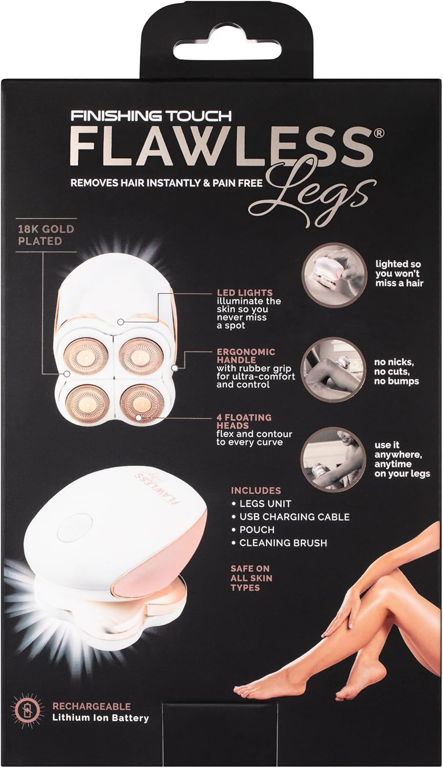 Finishing Touch Flawless Legs Hair Remover – Cordless & Rechargeable