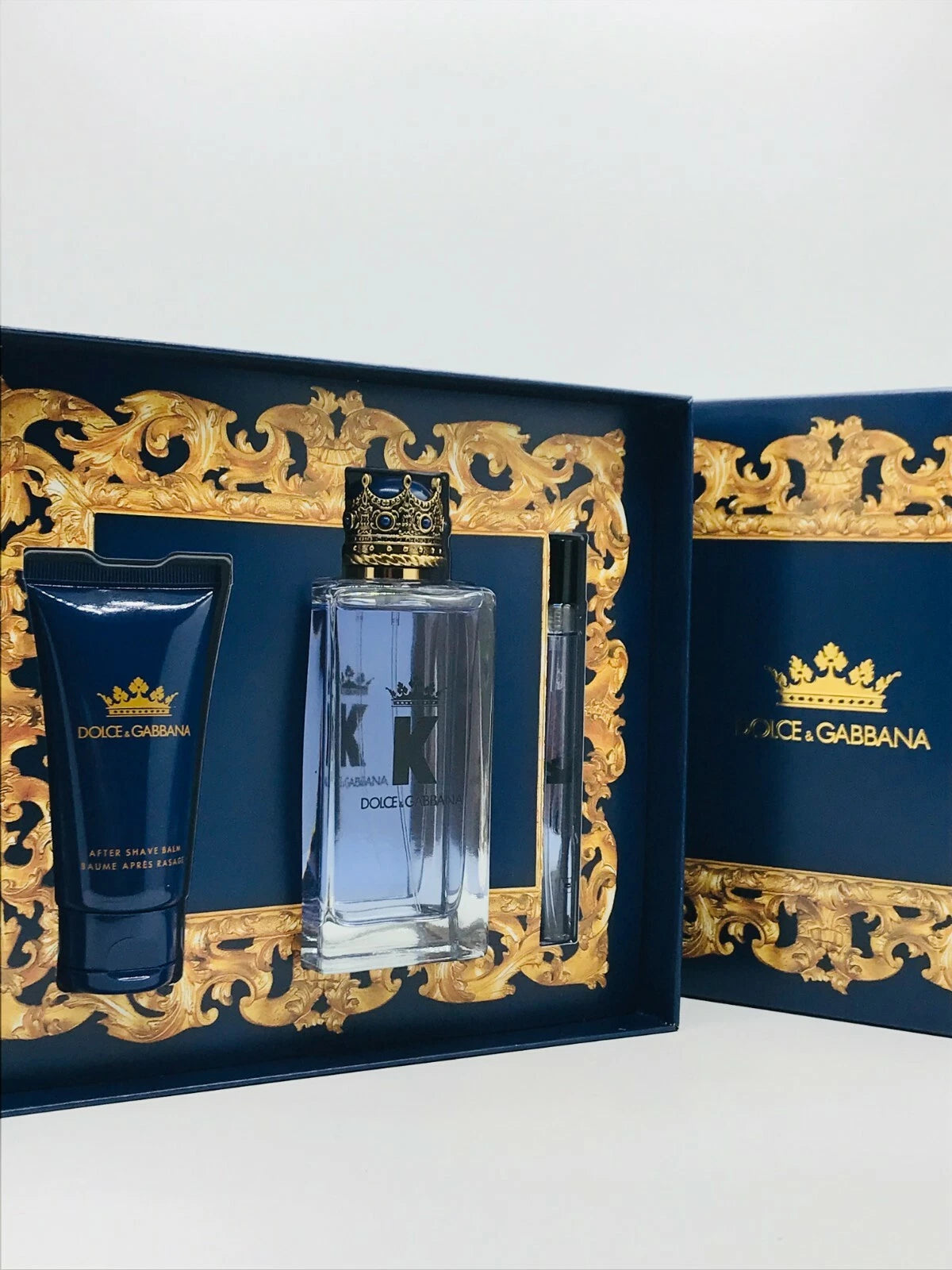 Dolce & Gabbana Gift Set for Men – 100ml EDT + 10ml + Shower Gel