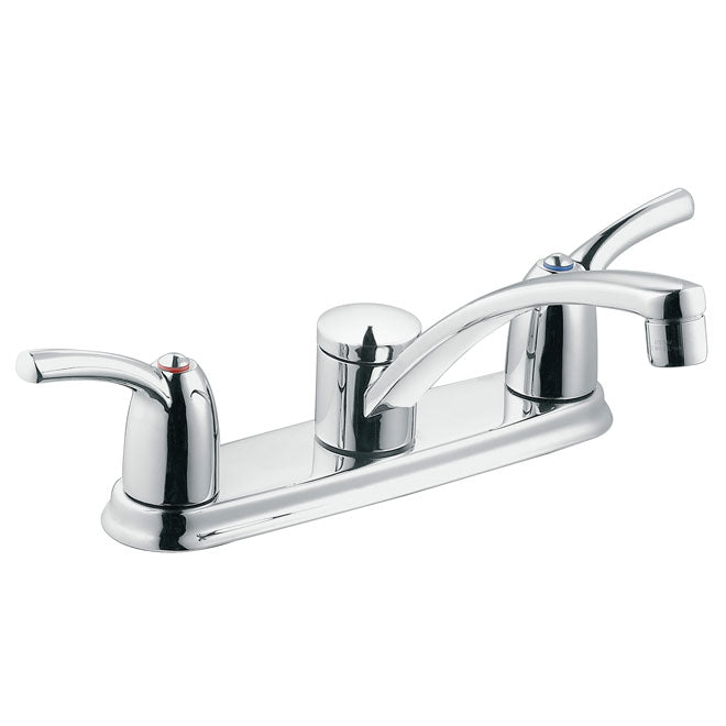 MOEN Adler 2-Handle Kitchen Faucet – Chrome Finish