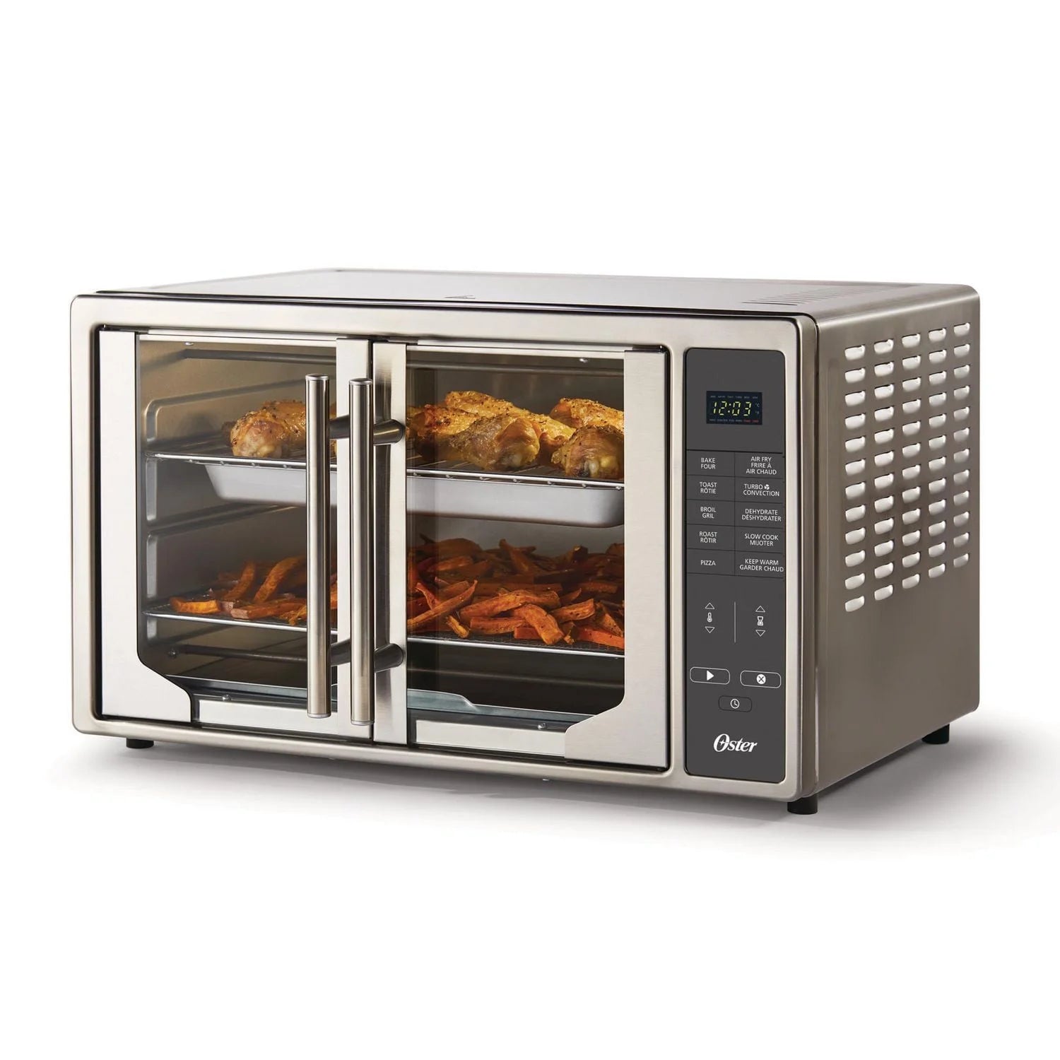 Oster Digital French Door Toaster Oven with Air Fry – 42L XL Capacity