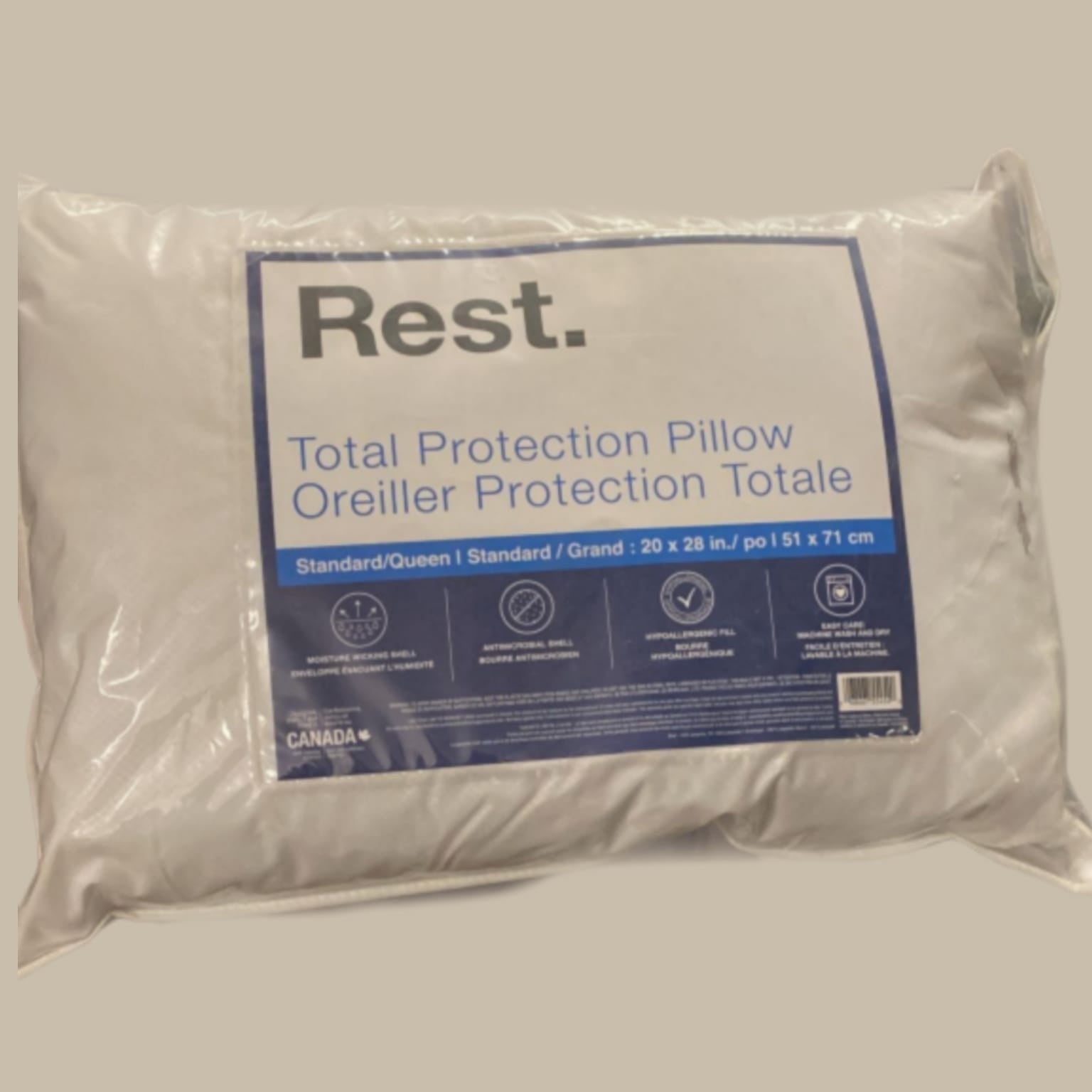 REST Total Protection Pillow | Oreiller Protection Totale