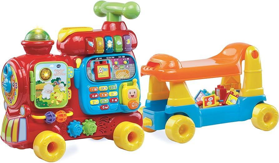 Sit-to-Stand Ultimate Alphabet Train, Red VTech