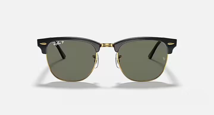 Ray-Ban Clubmaster Classic RB3016 – Black & Gold Frame Gradient Lenses