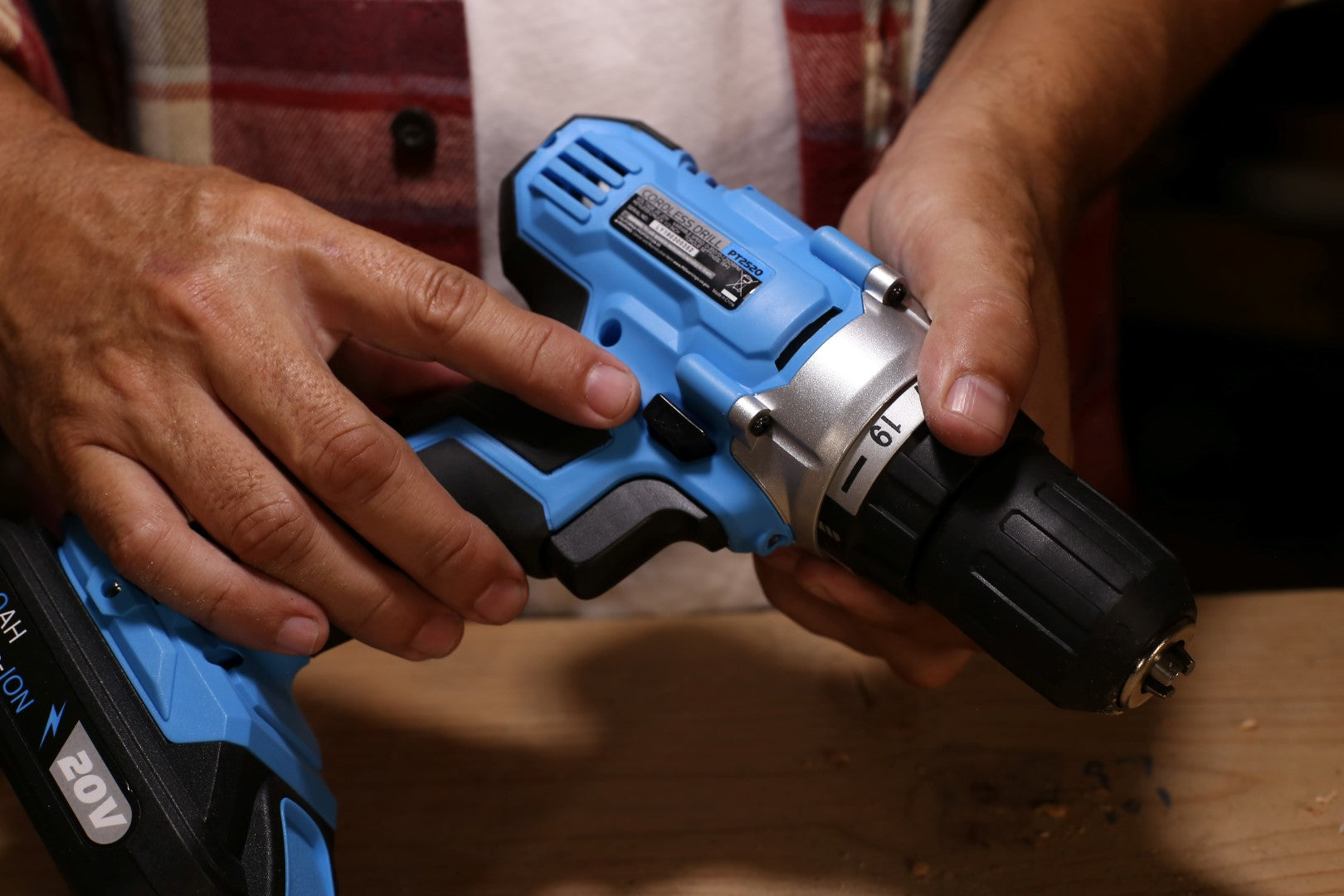 Pulsar 20V Cordless Oscillating Multi-Tool & Drill Kit with Canvas Bag