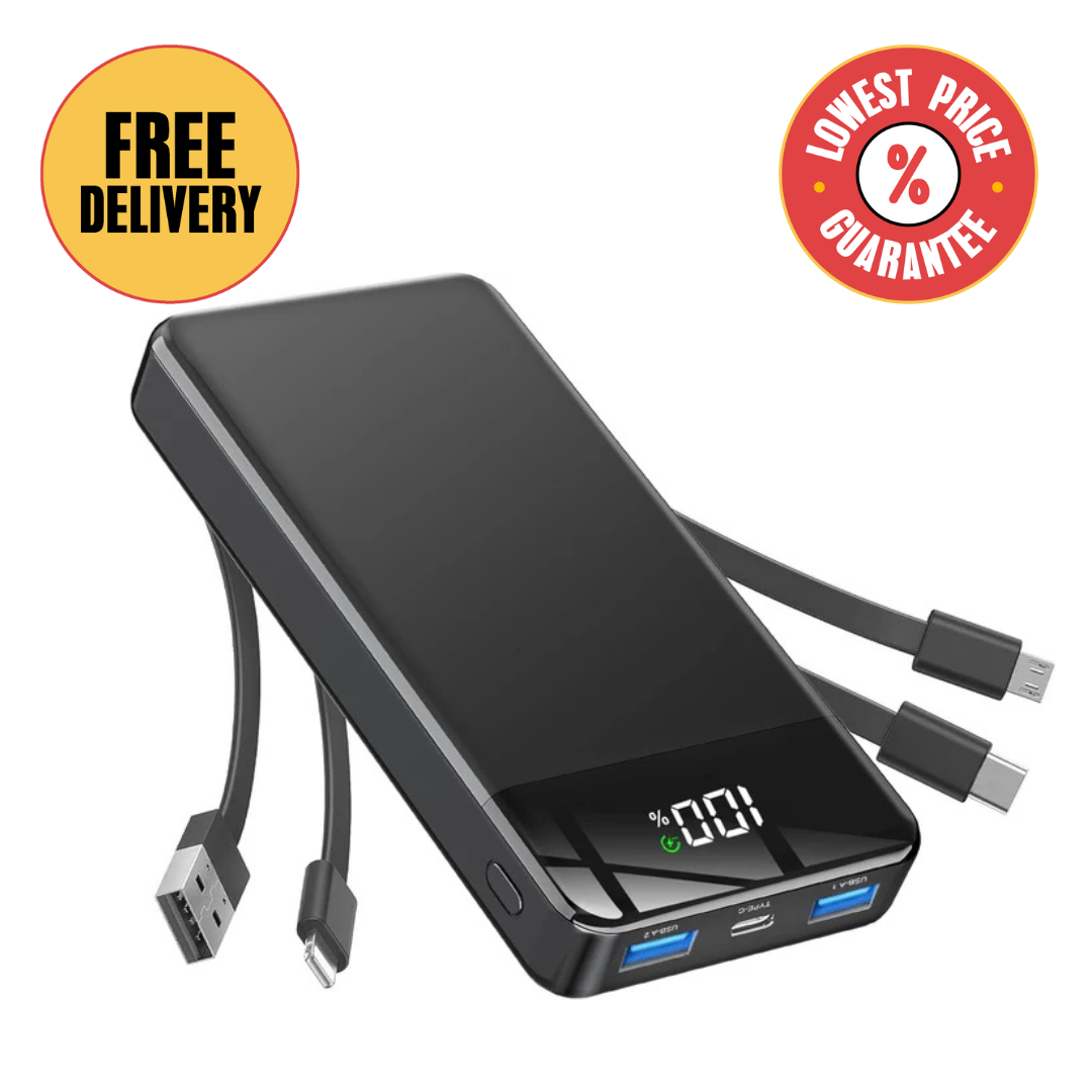 GTOCE 35000mAh Power Bank – Fast Charging for Multiple Devices